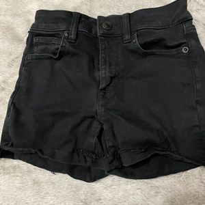 AE Next Level stretch jean shorts